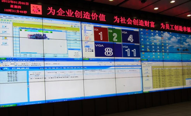 Shanxi Liulin Tongde Coal Mine Video Wall Solution